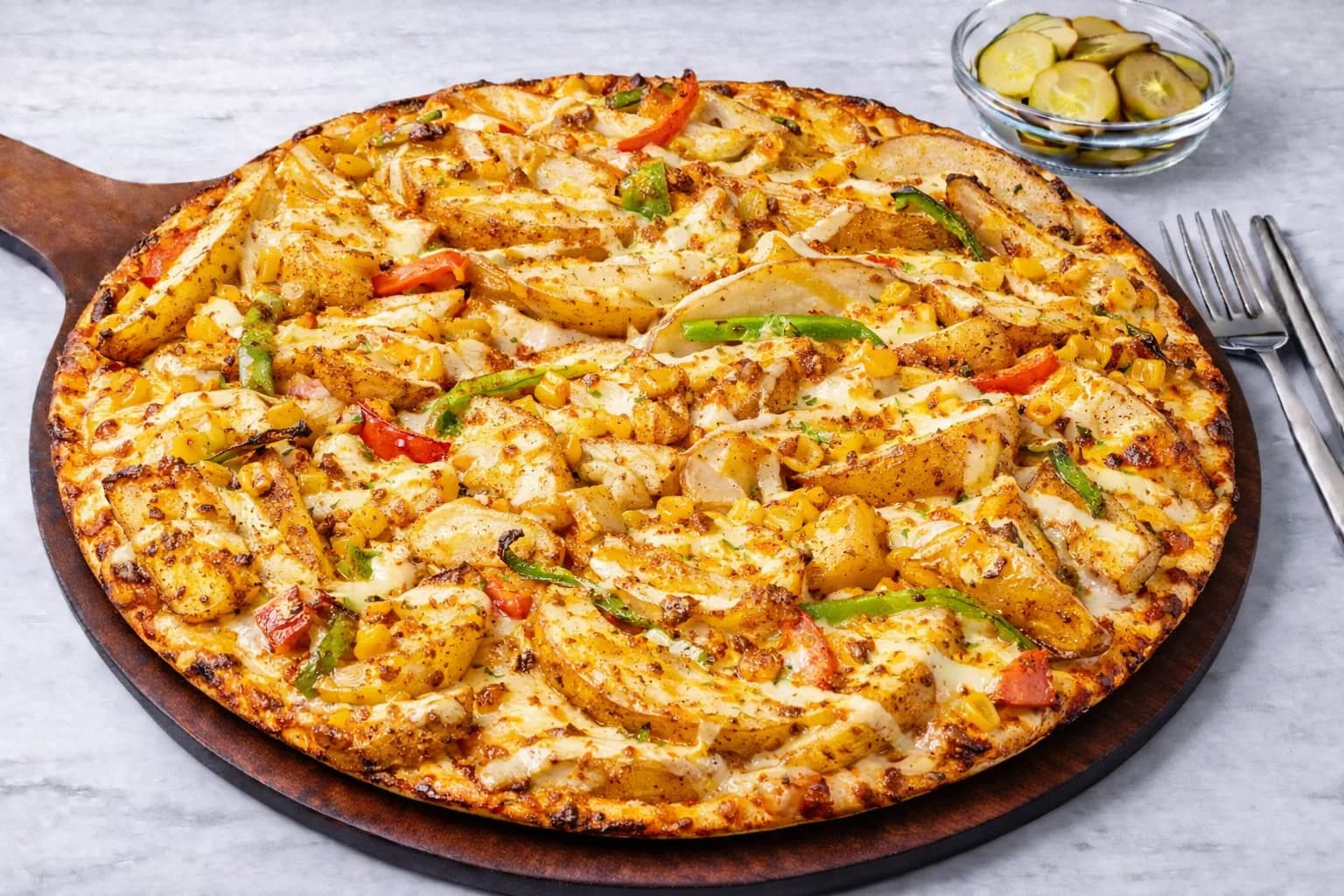 포테이토 피자